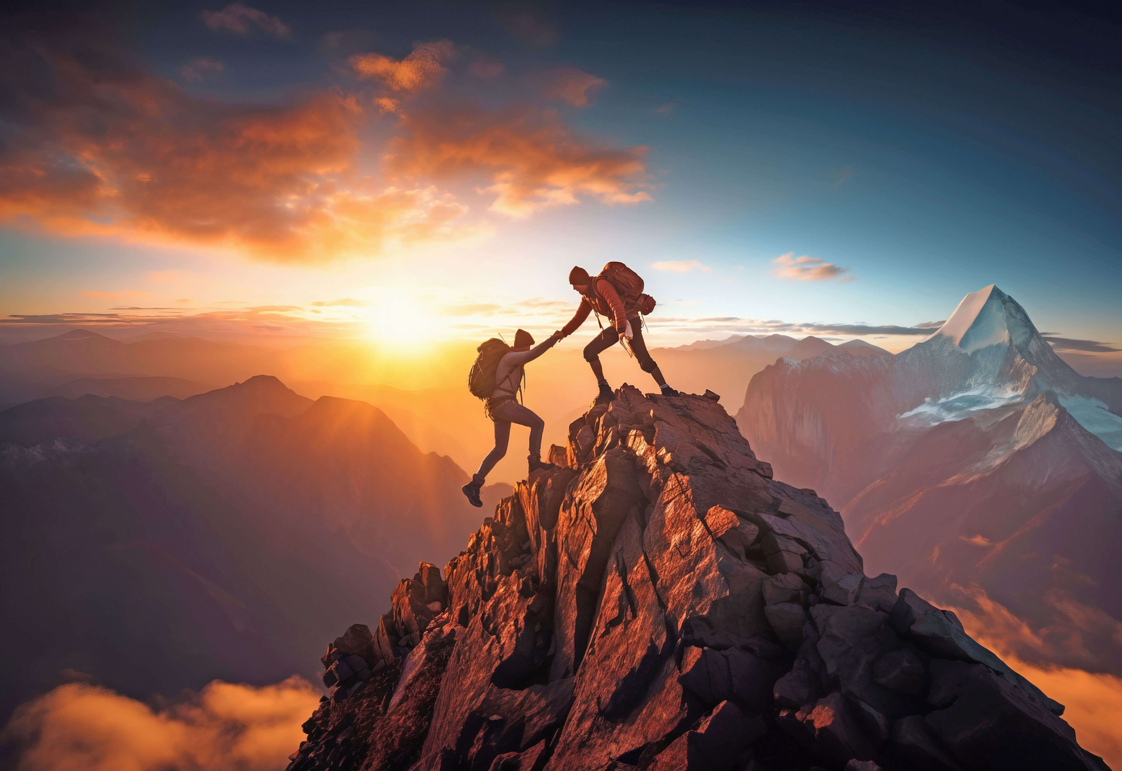 Partnerschaftliche Zusammenarbeit und Teamwork